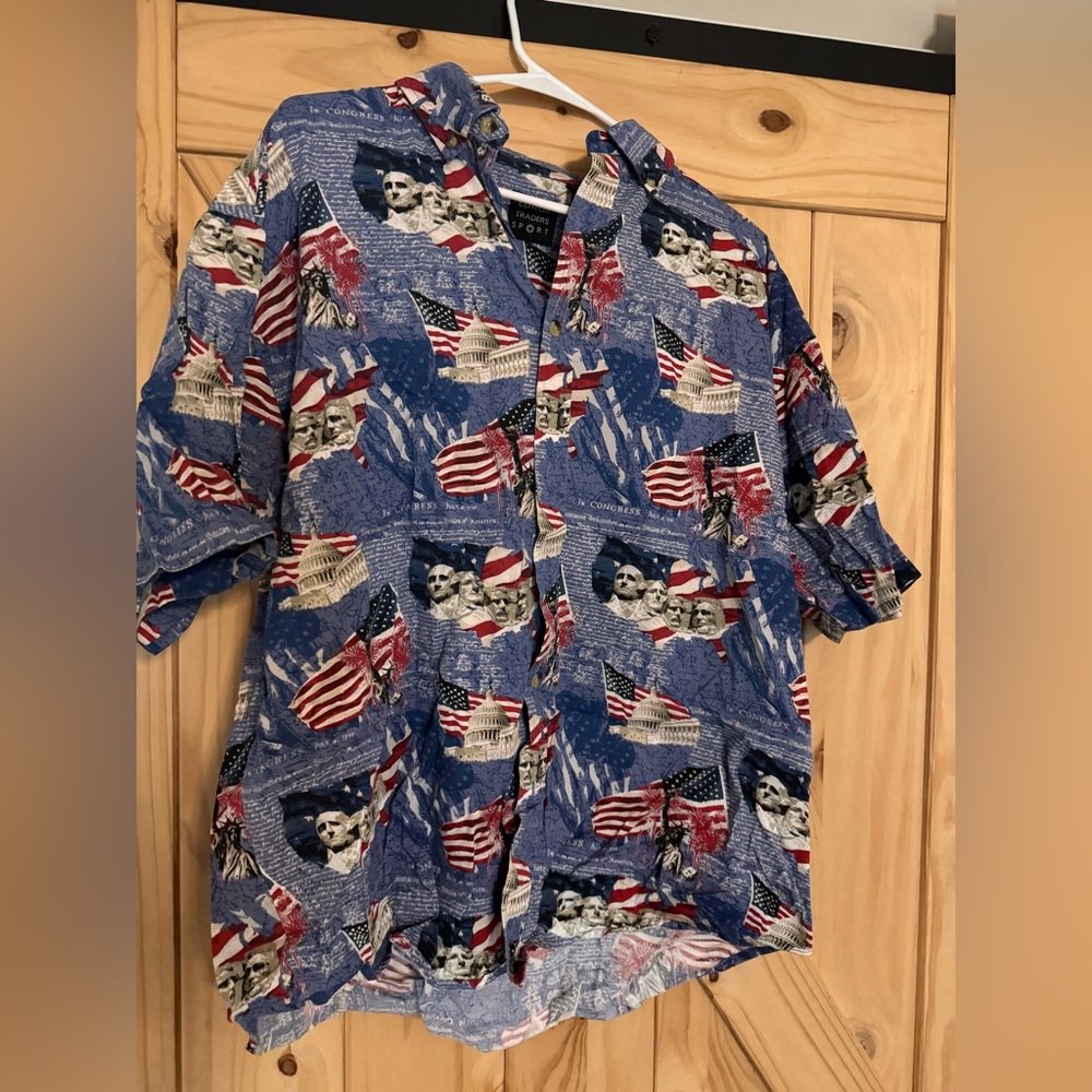 American button up shirt